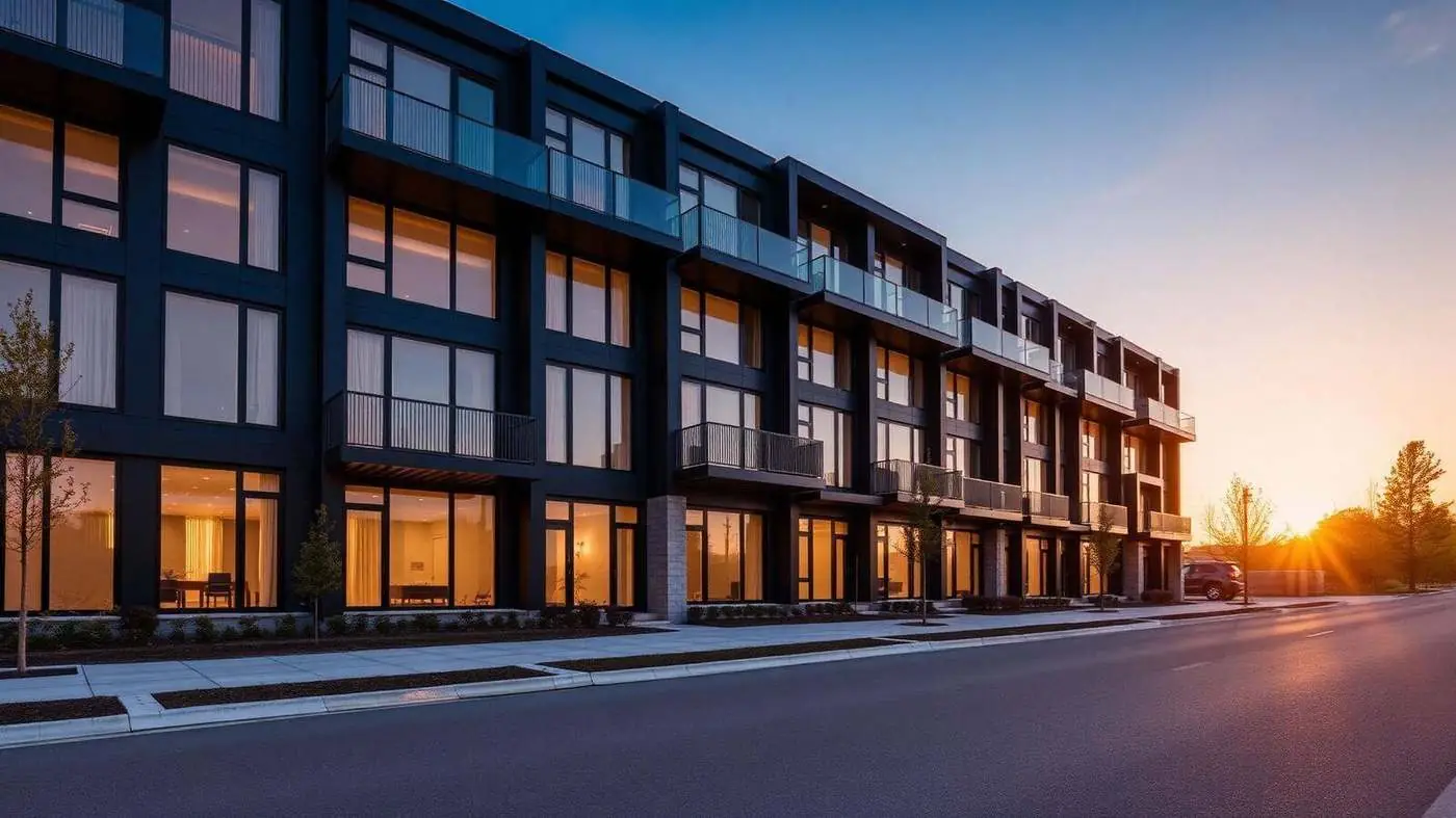 Immeuble locatif moderne géré par Totale à Montréal